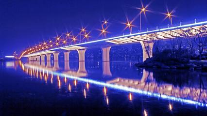 城市景觀亮化工程的大橋、立交橋景觀照明介紹